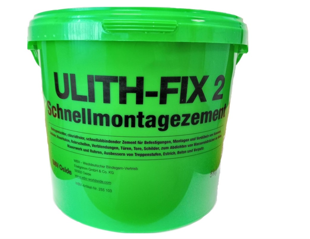 ULITH-FIX 2 Schnellmontagezement 5 kg