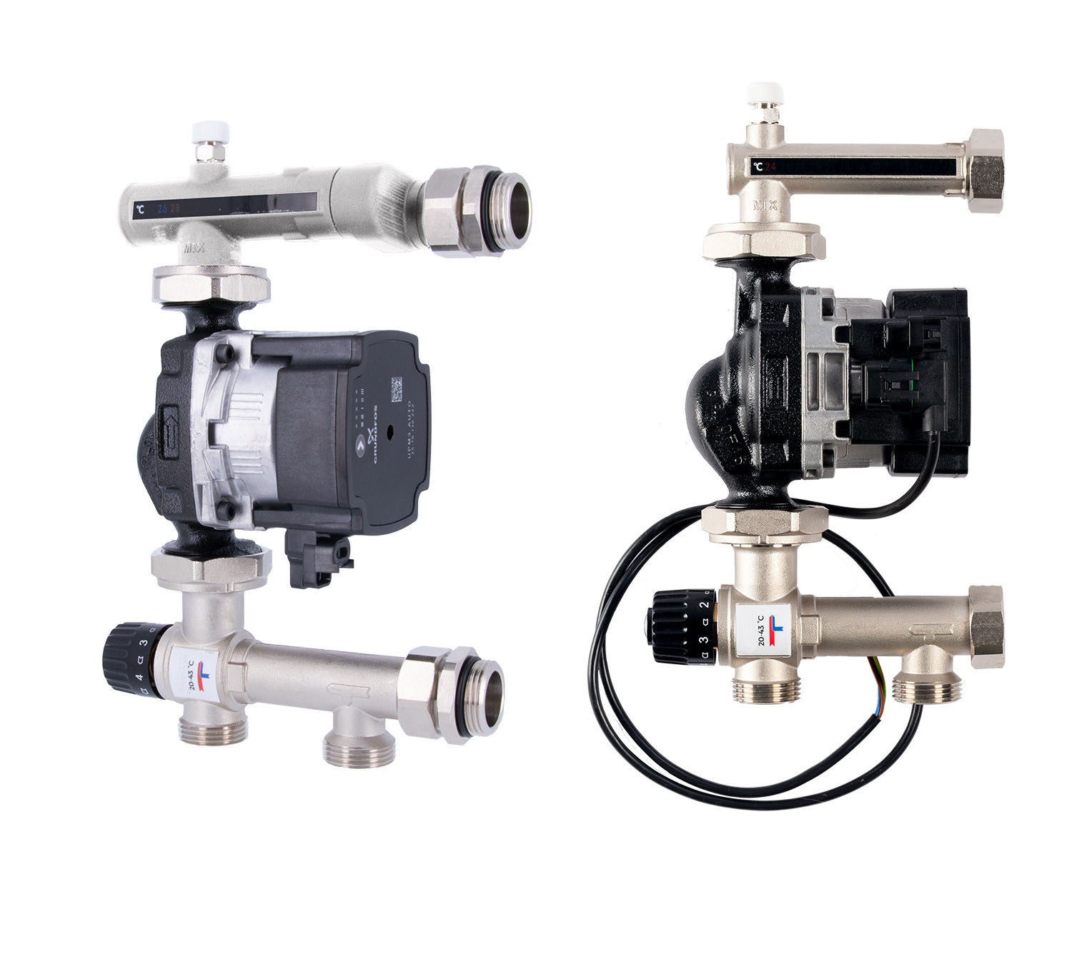 Regelstation – Vormontierte Pumpengruppe für effiziente Temperaturregelung